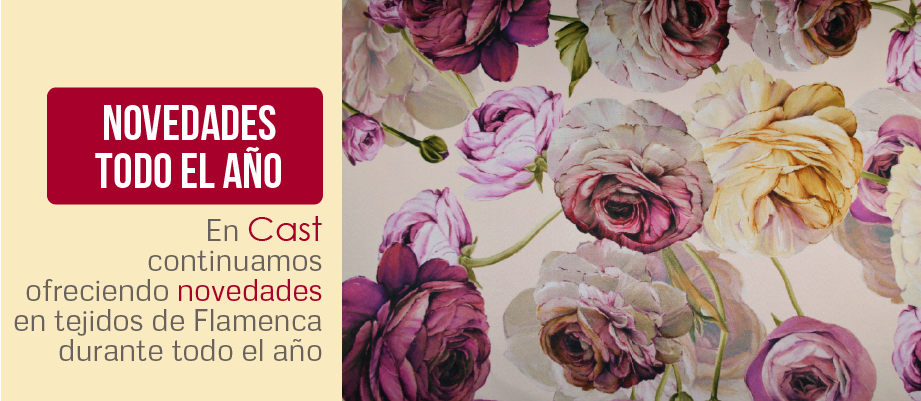 Novedades en telas de flamenca todo el año Novedades en telas de flamenca todo el año
